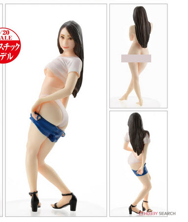 <Preorder ถึง 6/4/2021>เปิดรับPreorder มัดจำ 200 บาท Plamax Naked Angel: Kurea Hasumi (Plastic model)