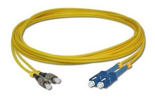 UFP968D36-05 Fiber Optic SC-FC Patch Cord OS2 9/125 μm, Duplex Single-mode, (3.0 mm Jacket)/UPC-APC, Lengths 5 m.