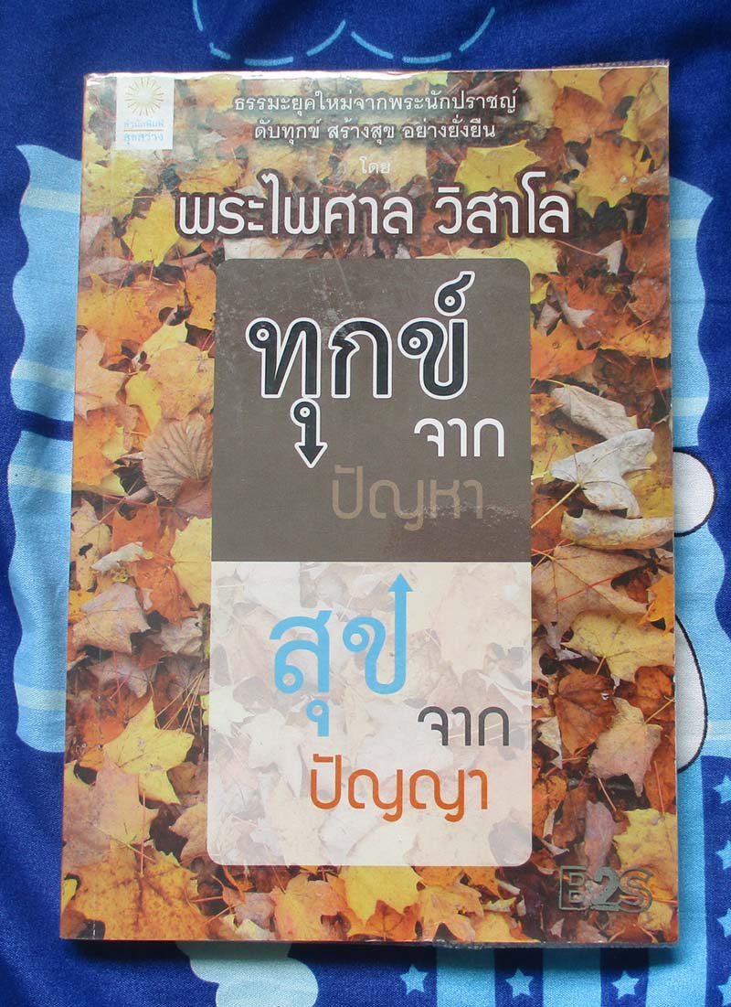 หนังสือ ทุกข์จากปัญหาสุขจากปัญญา