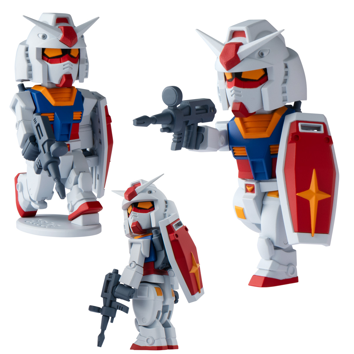 กันดั้ม Bandai Candy Toy bitlot Gundam No.1 RX-78-2 Gundam