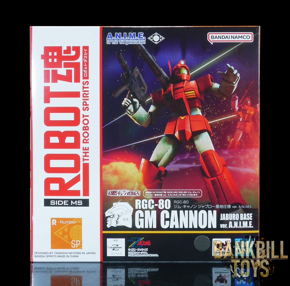 กันดั้ม Bandai Spirits Premium Bandai Tamashii Web Shop Limited The Robot Spirits <SIDE MS> R-SP RGC-80 GM Cannon Jaburo Base Type Ver. A.N.I.M.E.