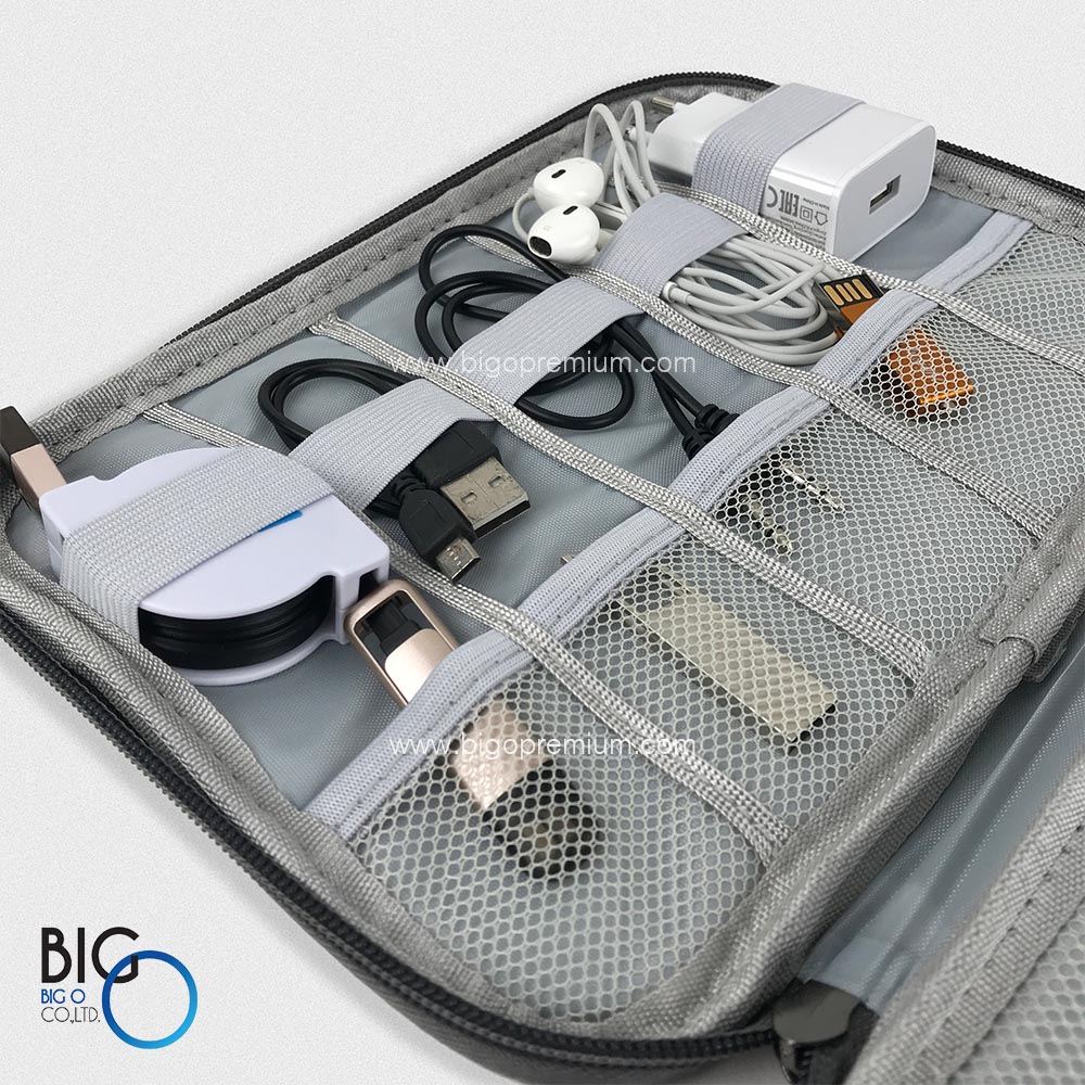 กระเป๋าเก็บสายชาร์จและอุปกรณ์ไอที (Grid IT Bag)