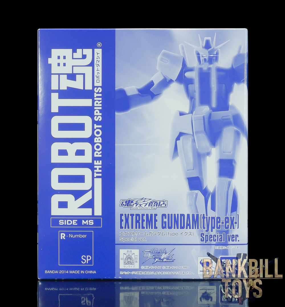 กันดั้ม Bandai Premium Bandai Tamashii Web Shop Limited The Robot Spirits <SIDE MS> R-SP Extreme Gundam [type-ex-] Special Ver.