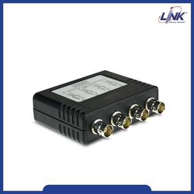 UT-5054 Shield RJ 45 Jack to 4 Port Female BNC