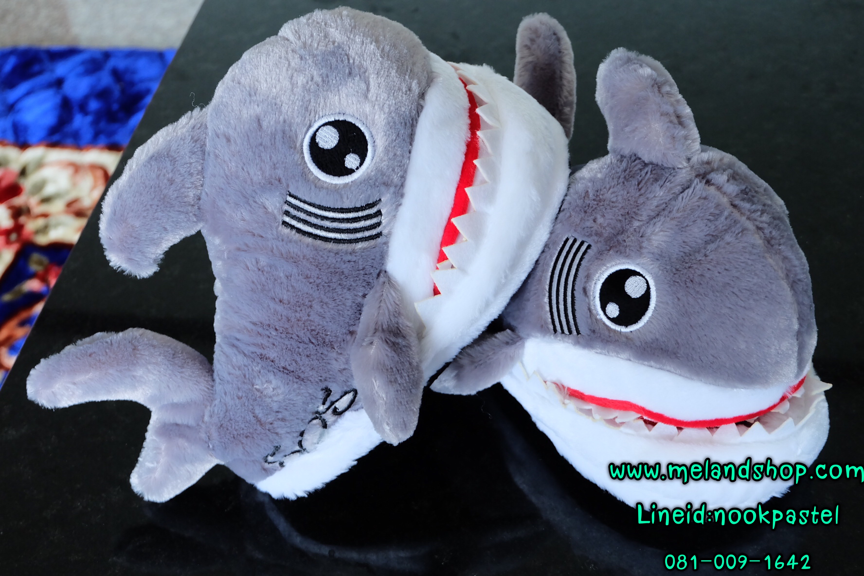 รองเท้าใส่ในบ้าน ปลาฉลาม