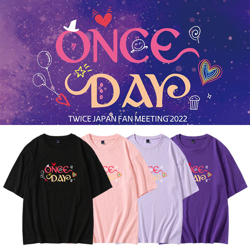 เสื้อยืดคอนเสิร์ต TWICE - FM 2022ONCE DAY