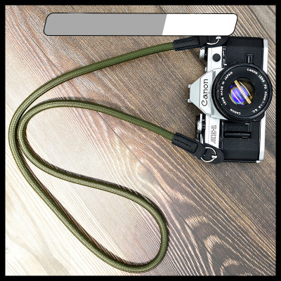 สายคล้องกล้องแบบเชือกปีนเขา สายคล้องคอ แบบห่วงเหล็ก