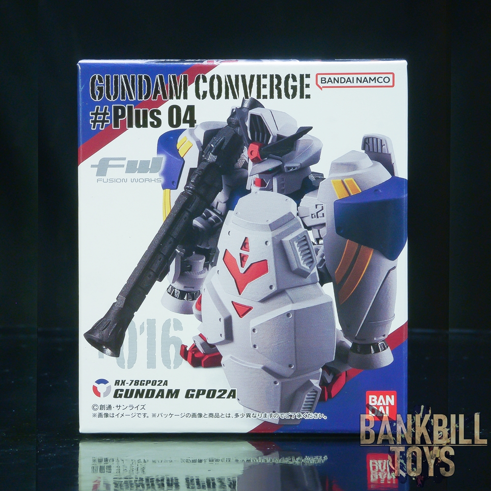 กันดั้ม Bandai Candy Toy FW Gundam Converge #Plus 04 No.+016 RX-78GP02A Gundam "Physalis"