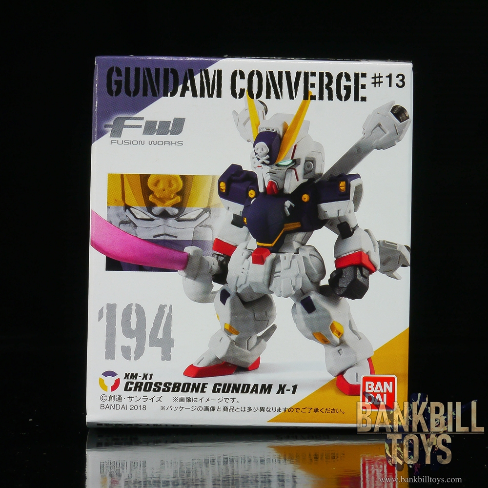 กันดั้ม Bandai Candy Toy FW Gundam Converge #13 No.194 XM-X1 Crossbone Gundam X-1