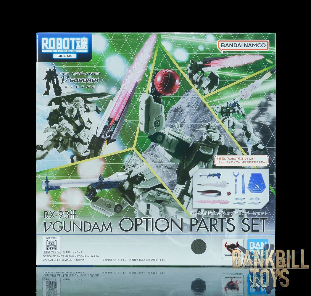 กันดั้ม Bandai Spirits Gundam Side-F Fukuoka & Premium Bandai Tamashii Web Shop Limited The Robot Spirits <SIDE MS> R-SP RX-93ff Nu Gundam Option Parts Set