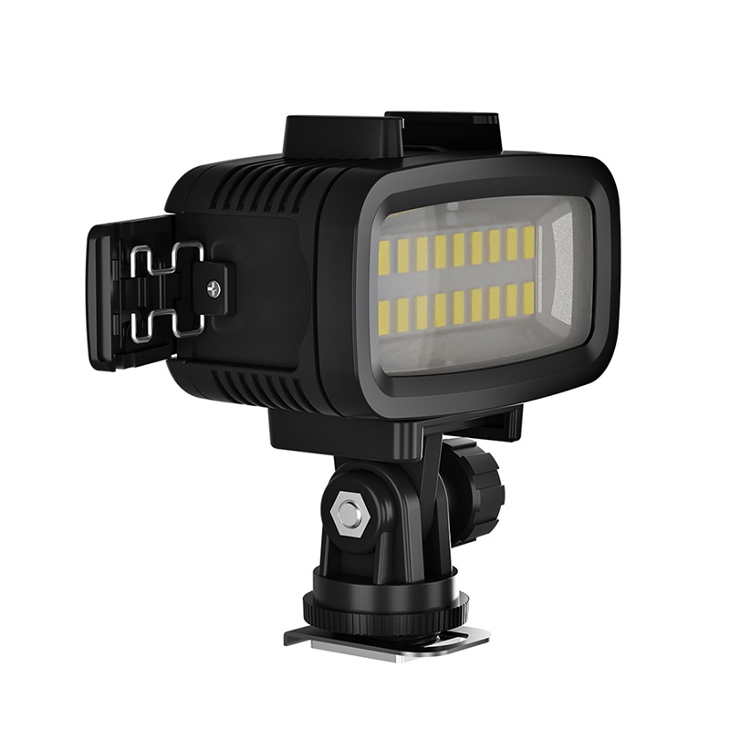 ไฟลงน้ำลึกได้ 700 Lumen 40m Underwater Waterproof Diving LED Fill Light for GoPro / SJCAM / Xiaomi / Insta360 / DJI