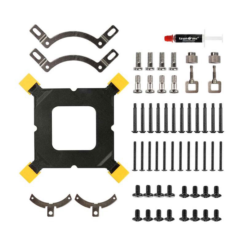 Tsunami ชุดน้ำปิด 3ตอน 360MM CM-360 PRO ARGB รองรับ intel gen12 สินค้าใหม่