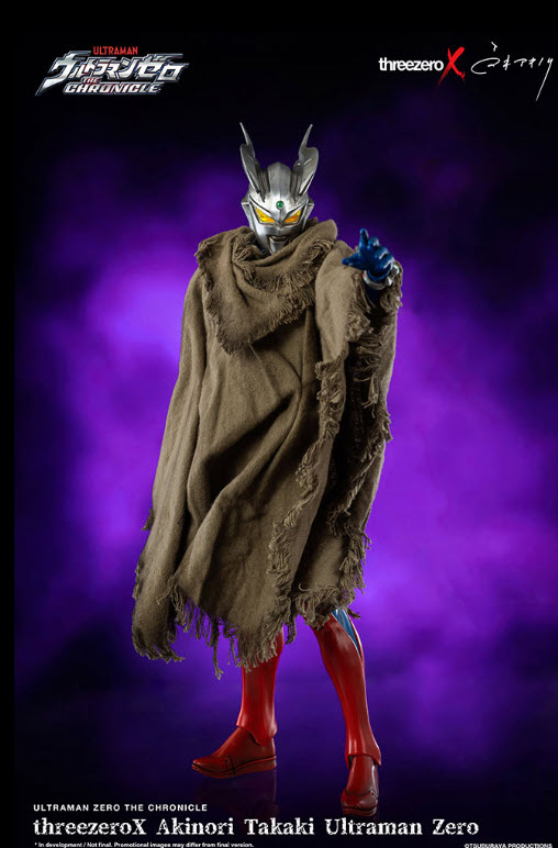 <Preorderถึง 8/10/2021>เปิดรับPreorder มัดจำ2200บาท threezeroX Akinori Takaki Ultraman Zero Redesign version