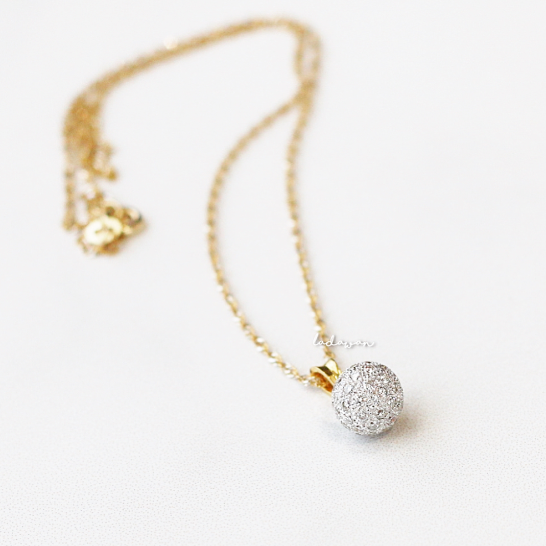 จี้เพชร diamond ball
