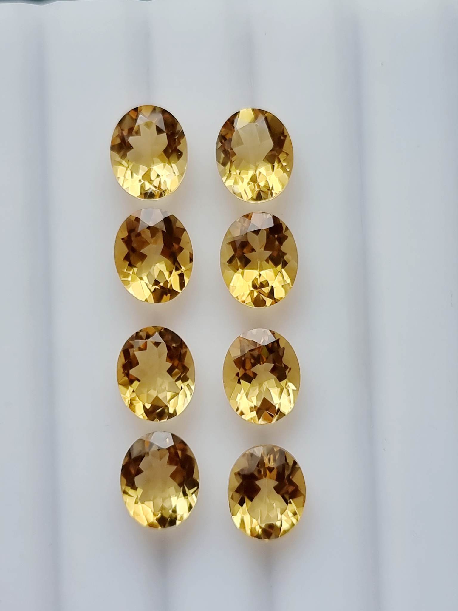 ซิทรินเข้มไข่ 9X11 มม. 1 เม็ด