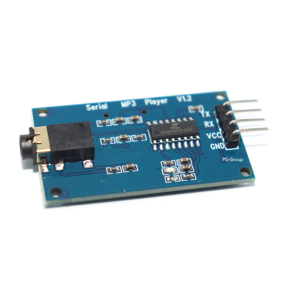 YX5300 Serial mp3 player v1.2 Module MP3 UART Serial MP3 Music Player