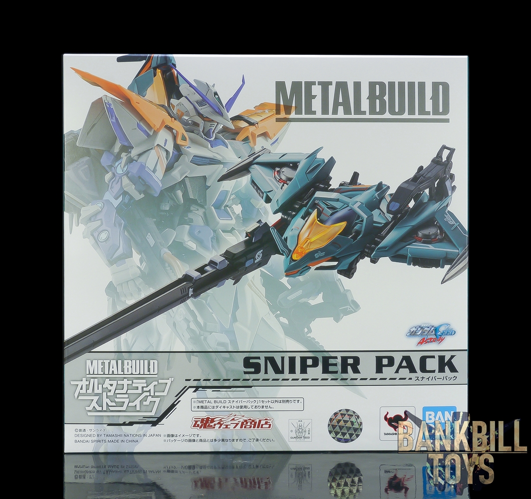 กันดั้ม Bandai Spirits Premium Bandai Tamashii Web Shop Limited Metal Build Sniper Pack