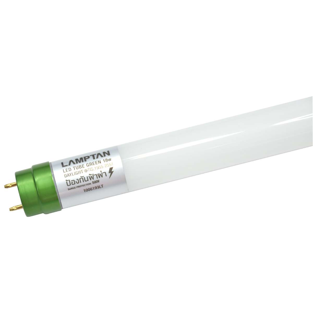 LAMTAN หลอด LED TUBE T8 (ขั้วเขียว) 18W