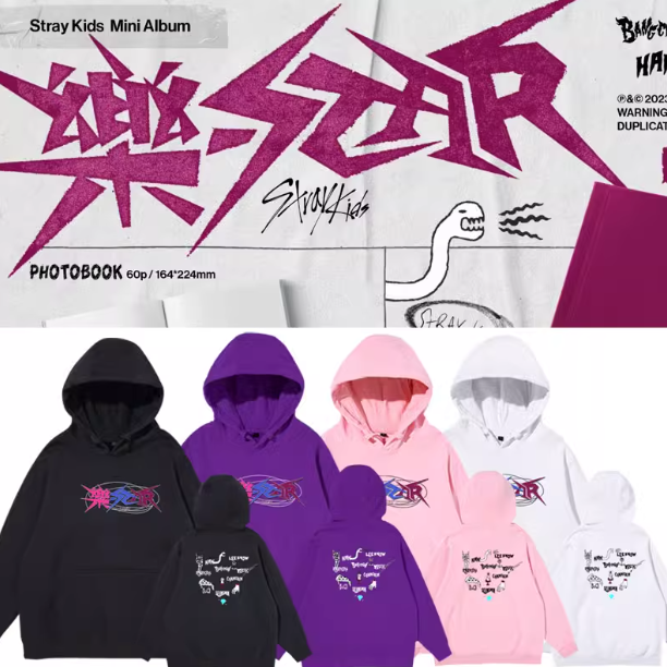 เสื้อกันหนาว Straykids : STAR