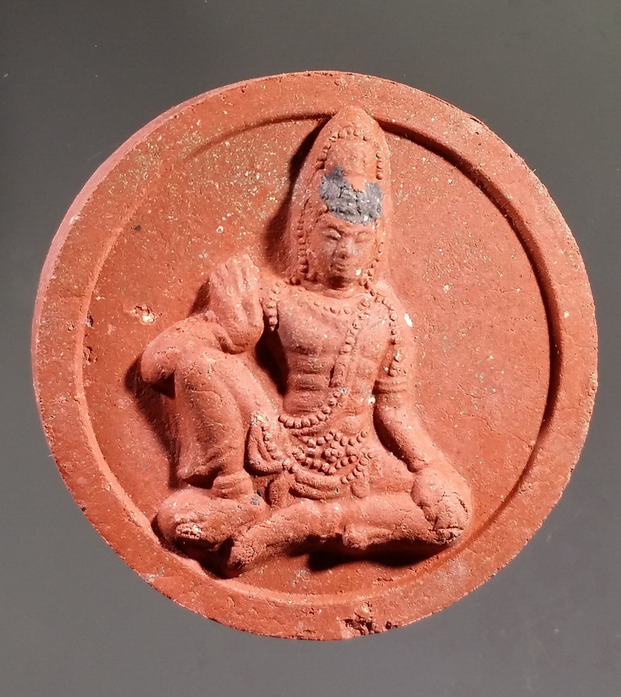 รหัสสินค้า พระมีกล่อง 485 พระเทวราชโพธิสัตว์จตุคามรามเทพ หลวงพ่อเงิน วัดบางคลาน รุ่นพ่อให้รวย ที่ระลึกสร้างอุโบสถ วัดห้วยน้ำโจน อำเภอดงเจริญ จังหวัดพิจิตร