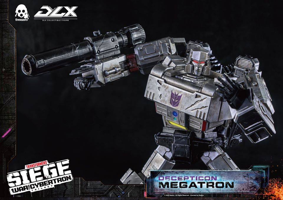 เปิดรับPreorder มัดจำ 1300 บาท Threezero x Hasbro : DLX Megatron LED Illuminated Eyes and Body *