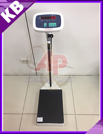 ตาชั่งน้ำหนักคน เครื่องชั่งน้ำหนักบุคคล เครื่องชั่งดิจิตอลพร้อมวัดส่วนสูง พิกัดกำลัง 200kg ละเอียด100g หรือ 0.1kg พร้อมชุดวัดส่วนสูง 70-190cm รุ่น TCS-200A-RT