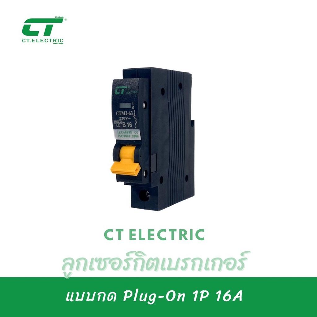 ลูกเซอร์กิตเบรกเกอร์ Plug-On CT Electric 1P ขนาด10A,16A,20A,32A