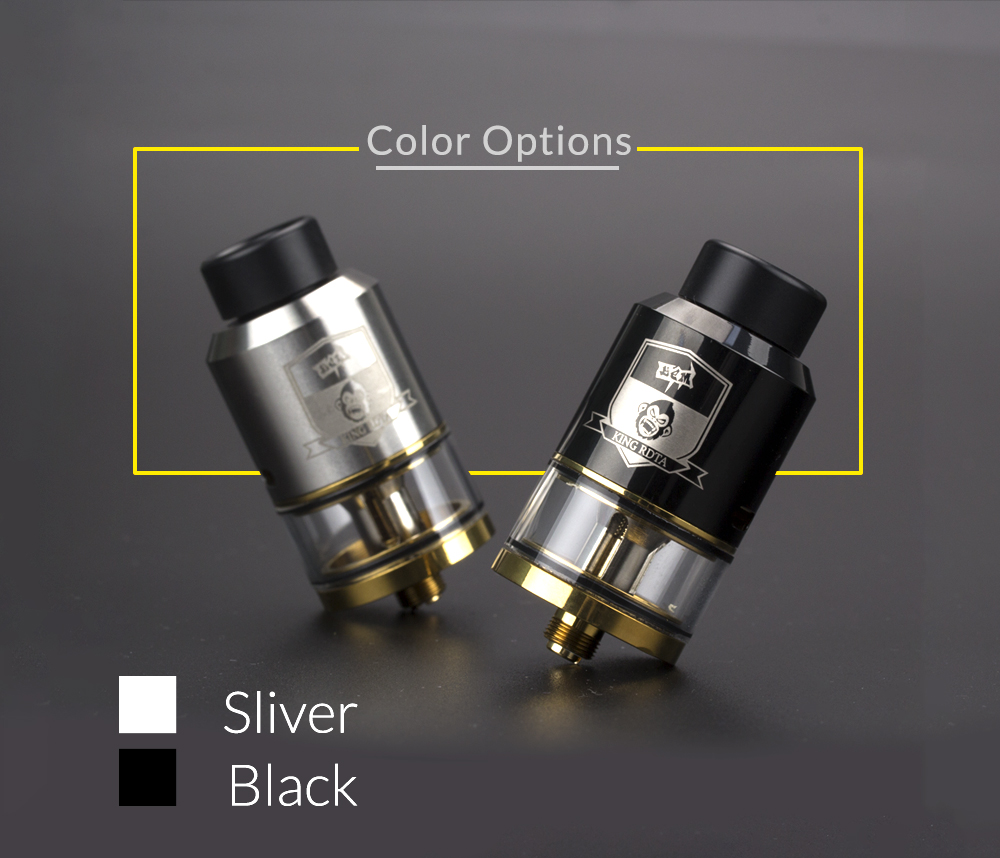 แก้วอะไหล่ Glass Tube for Coil Father King RDTA 25mm 3.5ml