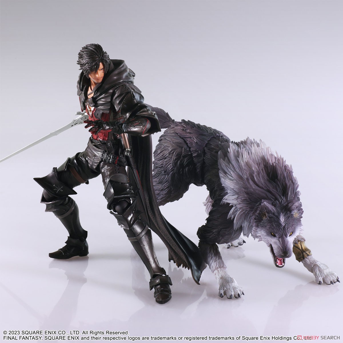 <Preorderถึง 18/9/2023 เปิดรับPreorder มัดจำ 1000 บาท Final Fantasy XVI Bring Arts [Clive Rosfield & Torgal] (Completed)