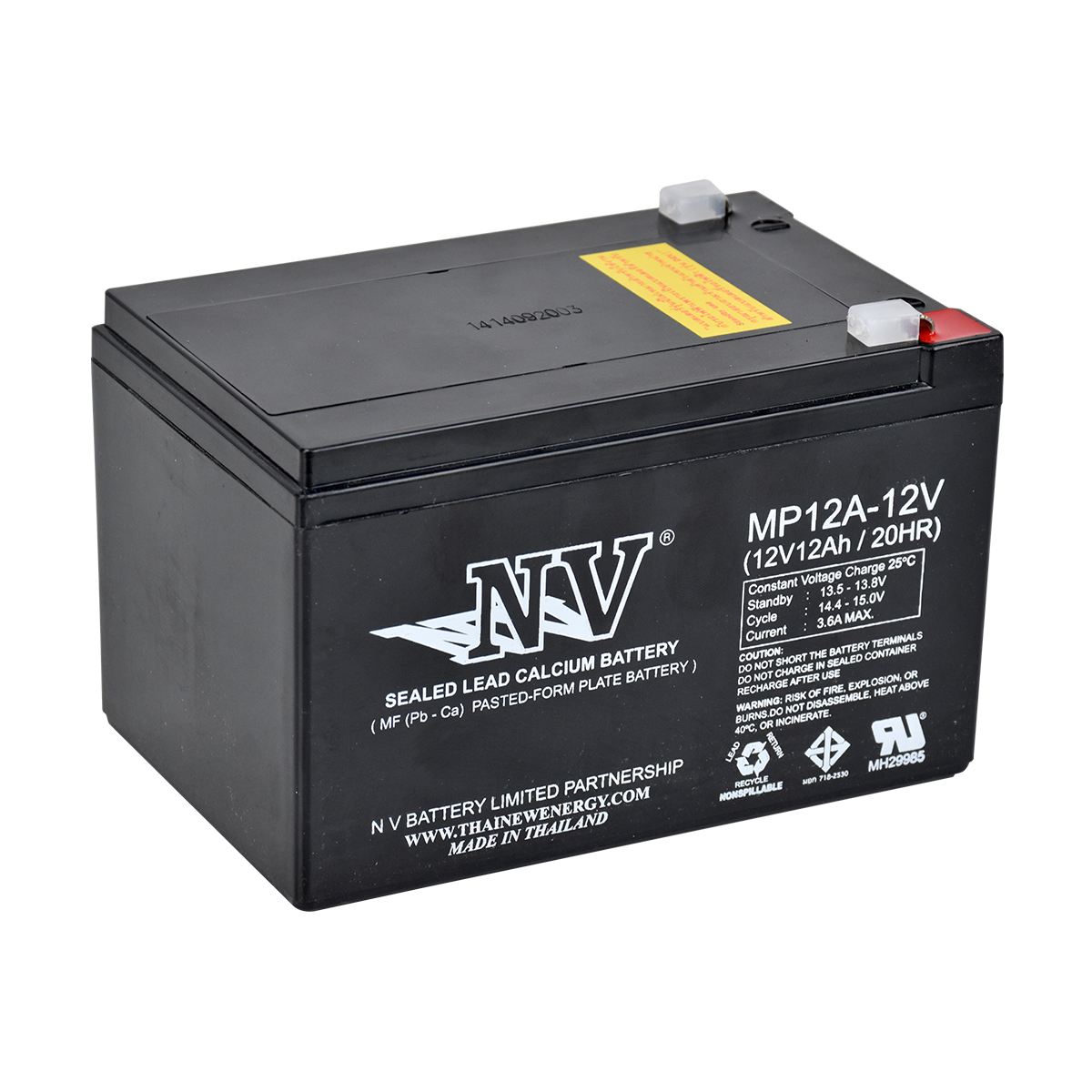 NV แบตเตอรี่ MP12-12AH