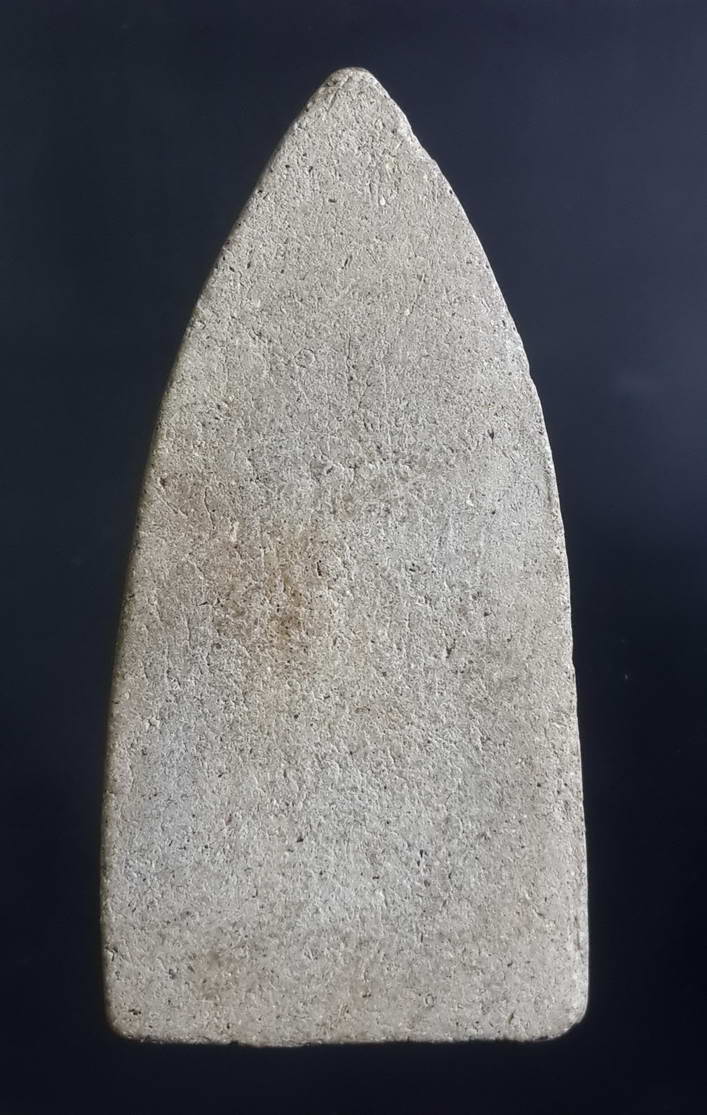 รหัสสินค้า หลวงปู่ทวด วัดต่างๆ 056 หลวงปู่ทวดเนื้อผง หลังเรียบ ไม่ทราบที่