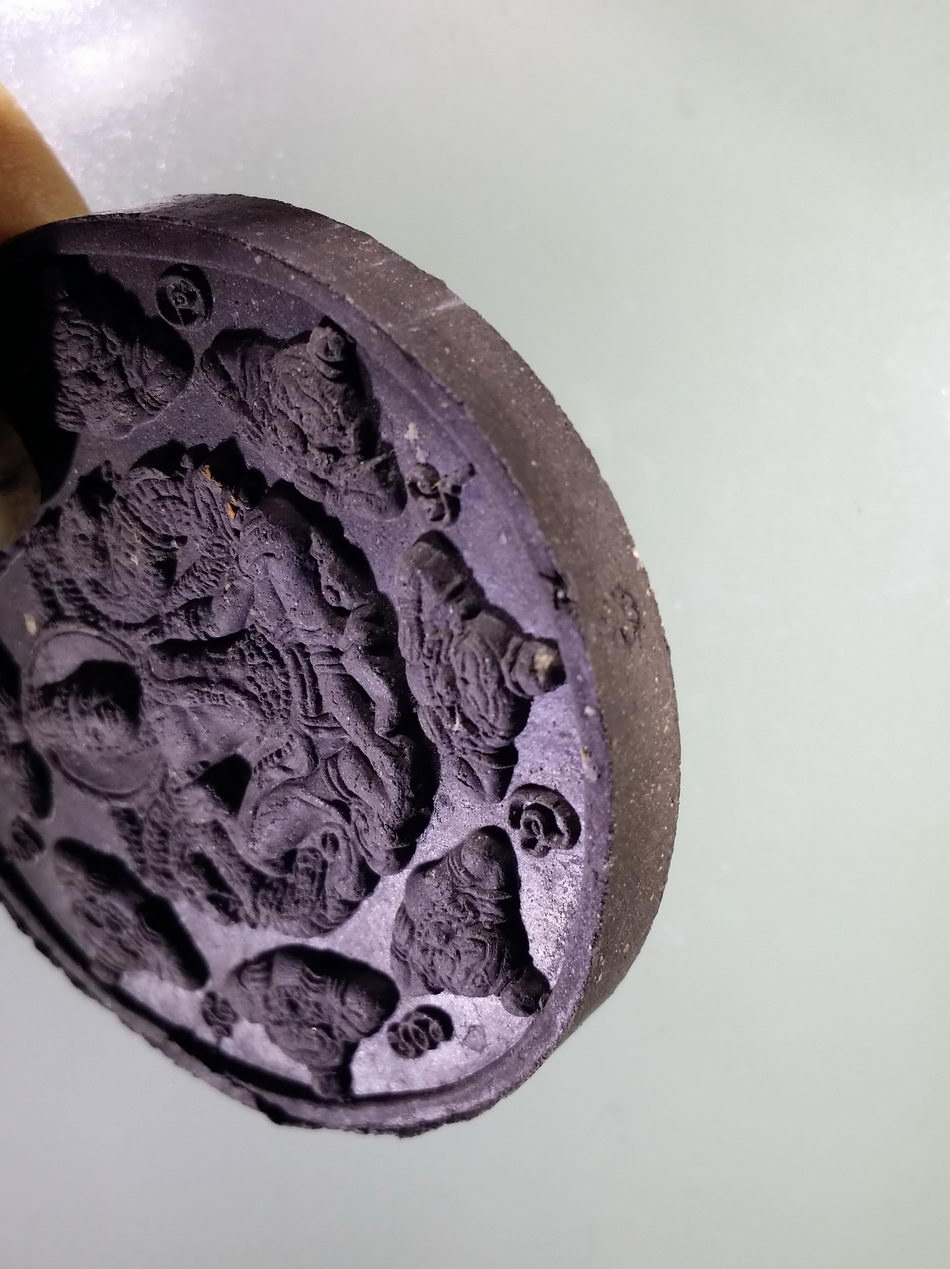 รหัสสินค้า จตุคามรามเทพ 358 พระเทวราชโพธิสัตว์จตุคามรามเทพ รุ่น โคตรเศรษฐีมีกำไร สร้างปี 2550 พิมพ์องค์พ่อ - หลวงปู่ทวด เนื้อว่านกากยายักษ์ พระรายการนี้ให้เช่าบูชาแล้ว