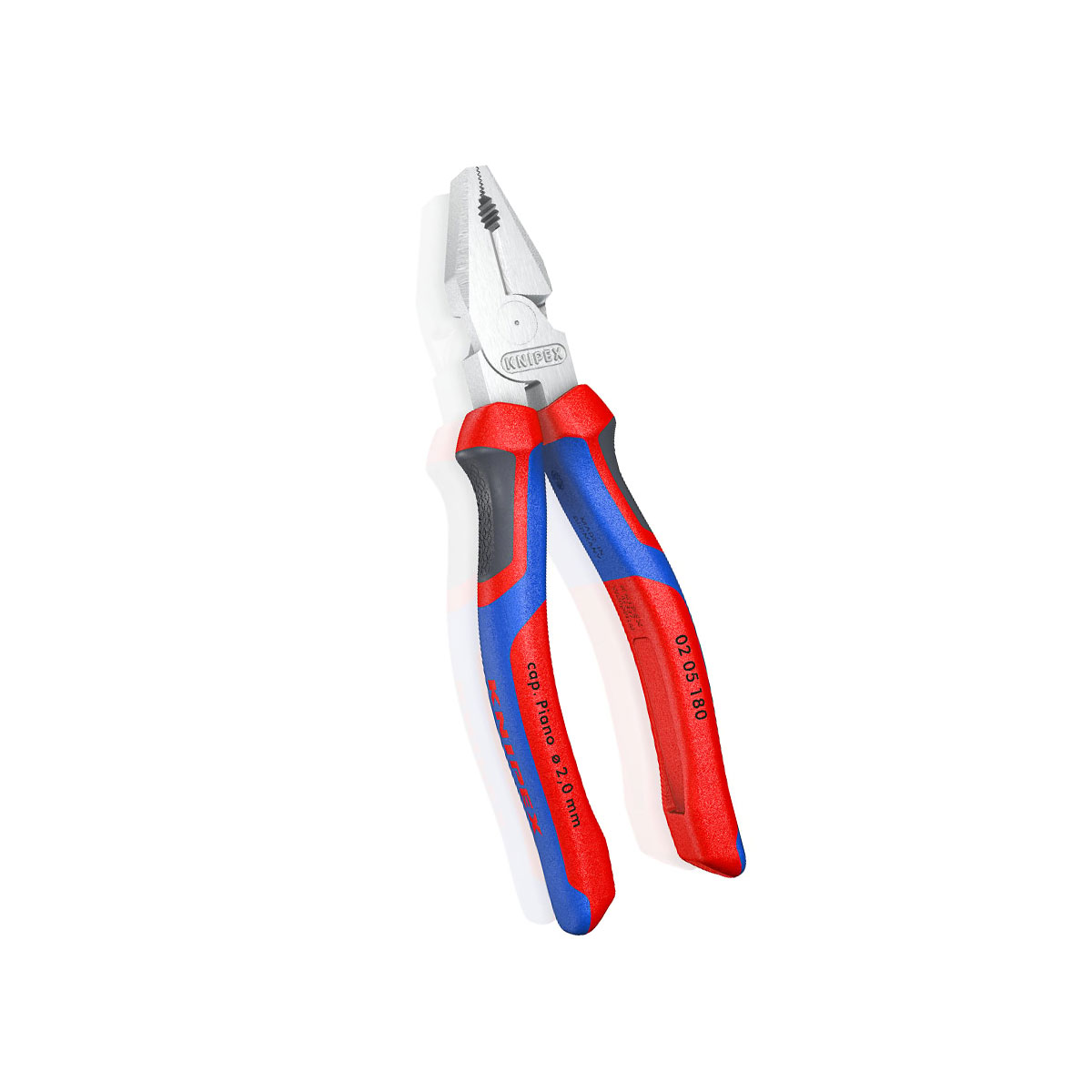KNIPEX คีมอเนกประสงค์ชนิดแรงงัดสูง (180mm.) NO.02 05 180