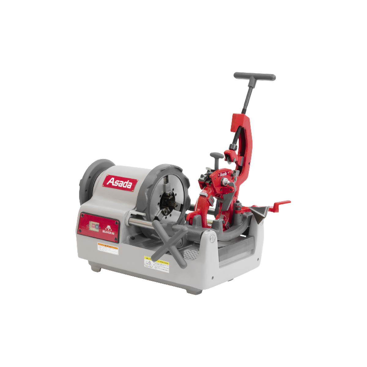 ASADA เครื่องต๊าปเกลียว BEAVER 80 BSPT AUTO,TYPE-E, 220V BE8AE