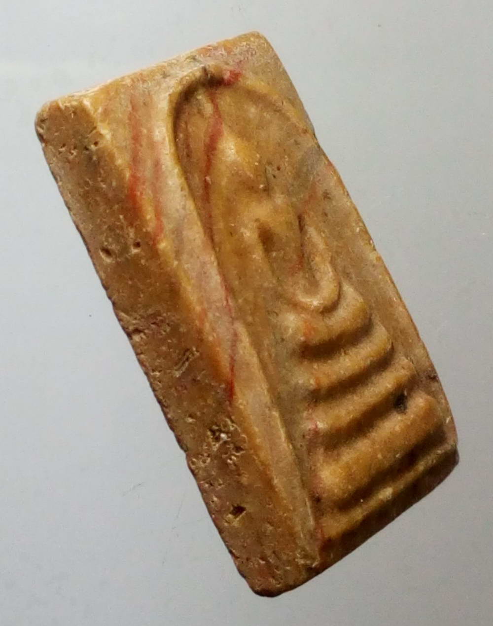 รหัสสินค้า พระสมเด็จ วัดต่างๆ 452 พระสมเด็จสายรุ้ง พิมพ์คะแนน เนื้อผงน้ำมัน หลวงพ่อกวย วัดโฆสิตาราม จังหวัดชัยนาท หลังยันต์จม