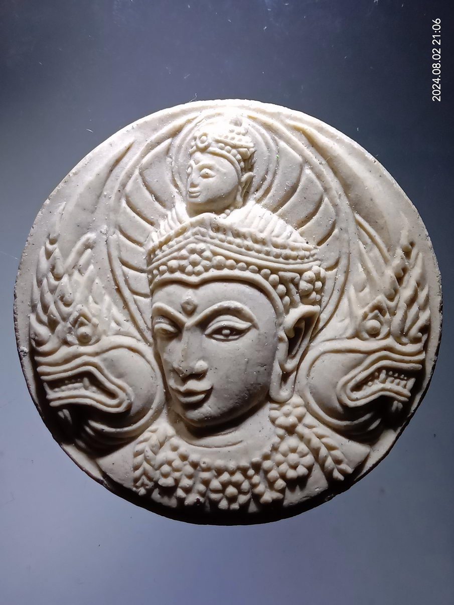 รหัสสินค้า พระเนื้อดิน เนื้อผง เนื้อว่าน 812 พระเทวราชโพธิสัตว์ จตุคามรามเทพ หลังพญาราหู วัดหนองนกกระเต็น อำเภอปากช่อง จังหวัดนครราชสีมา