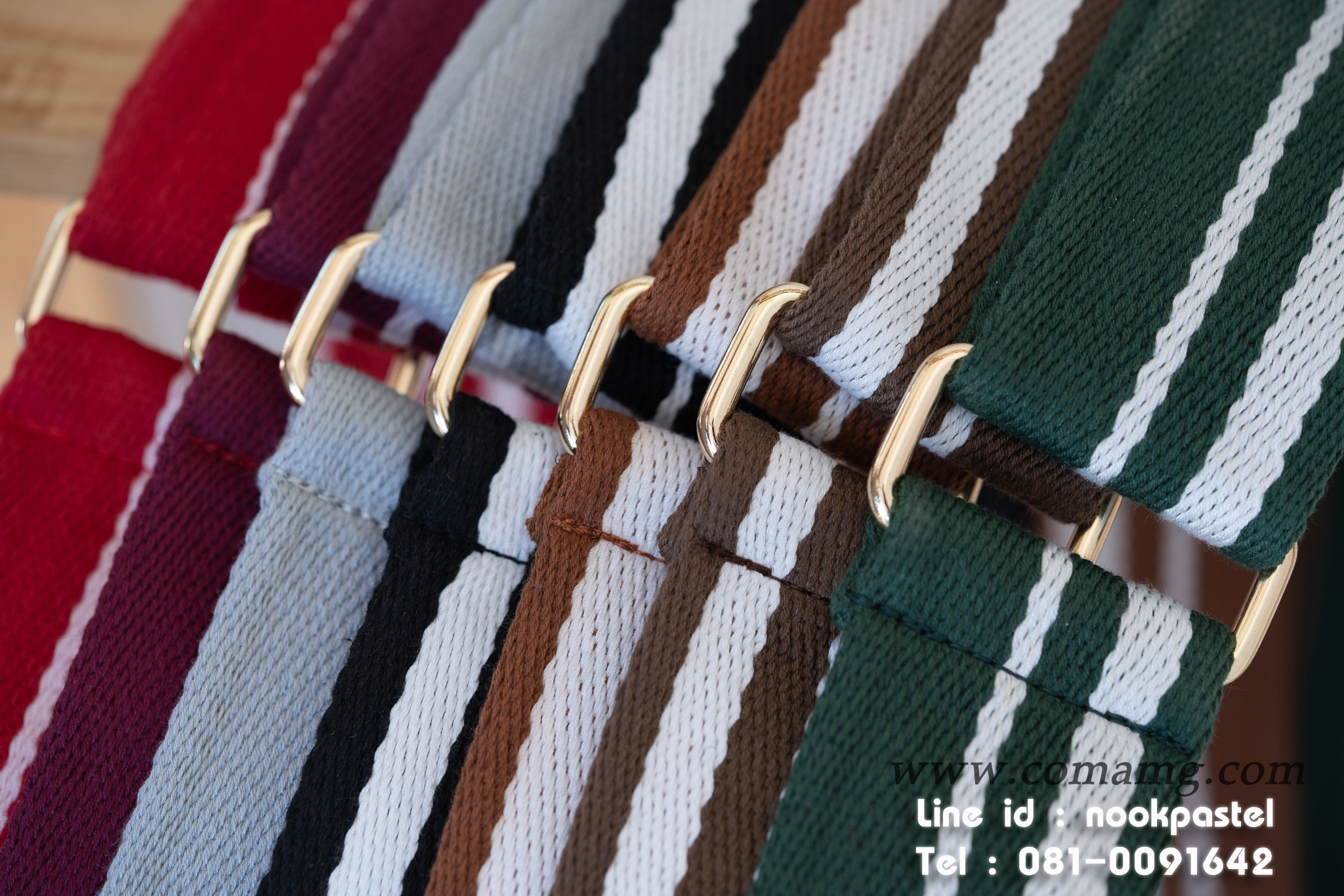 สายกระเป๋าผ้า สายสปอร์ต