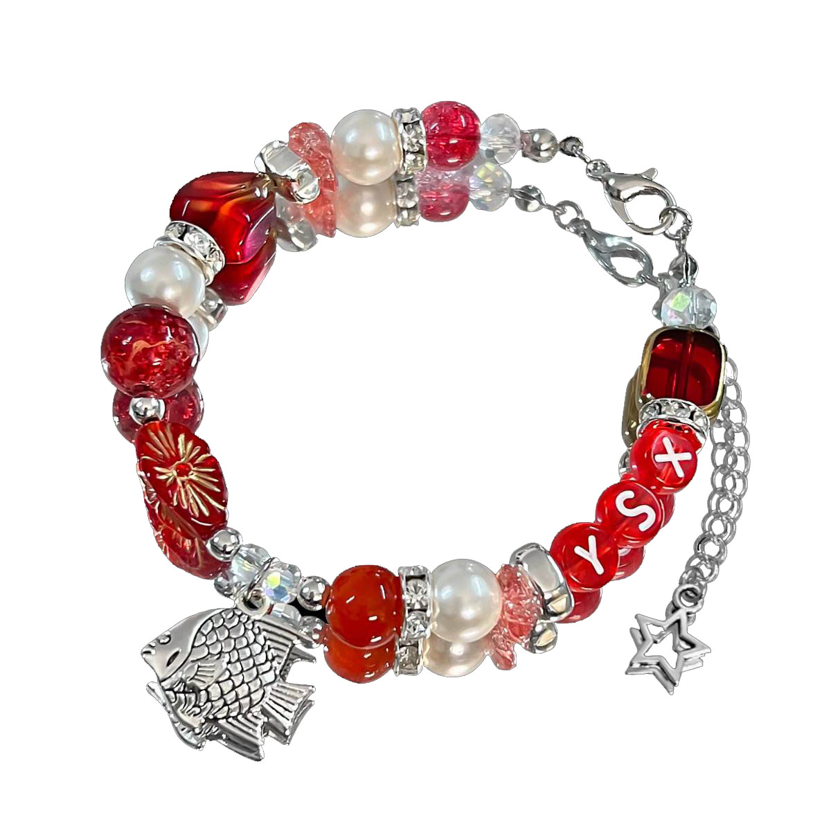 สร้อยข้อมือ กำไลลูกปัดคาแรคเตอร์ : #อวี๋ซูซิน #EstherYu