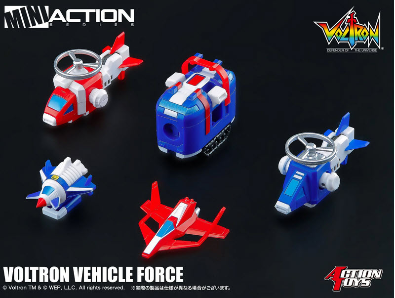 <Preorderถึง 22/8/2023 เปิดรับPreorder มัดจำ 200 บาท Mini Action Voltron Vehicle Force