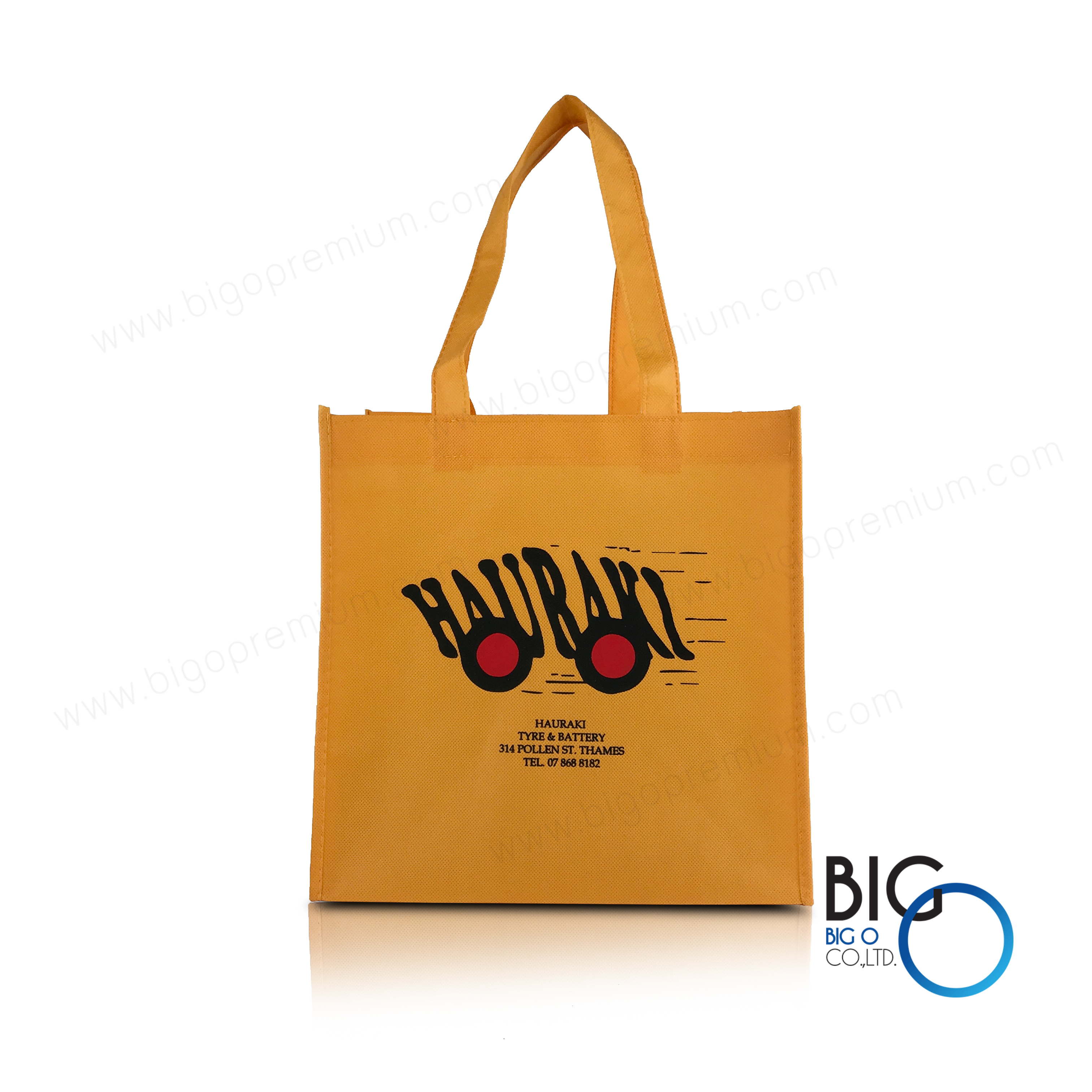 กระเป๋าผ้าสปันบอนด์ HAURAKI Tyre & Battery