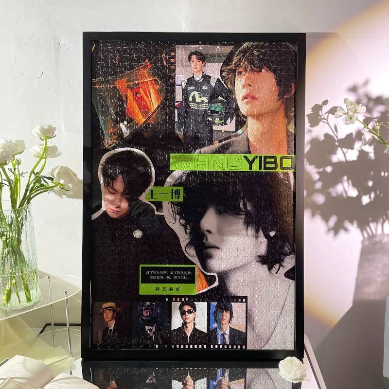 จิ๊กซอร์โปสเตอร์+กรอบรูป : หวังอี้ป๋อ Wang Yibo Tracer85