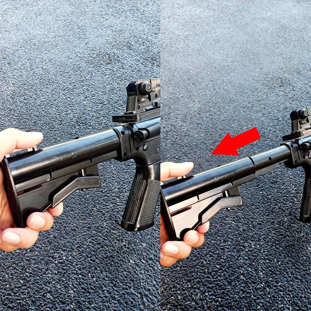 ปืนของเล่น ปืนอัดลม รุ่น M16-A1D