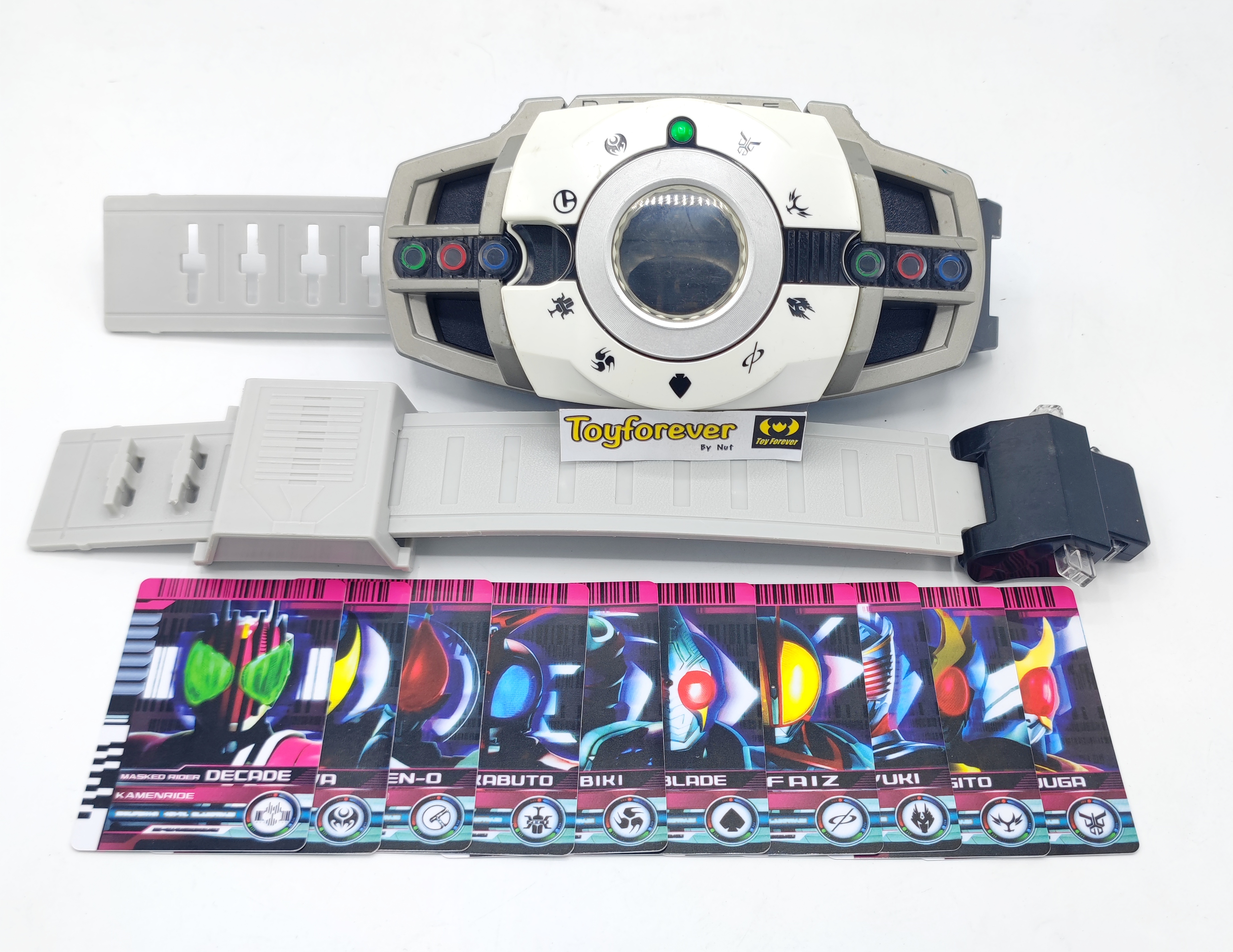 เข็มขัดดีเคท การ์ด10 ใบ Dx Decade Driver พลาสติกอย่างดี ของแท้!!