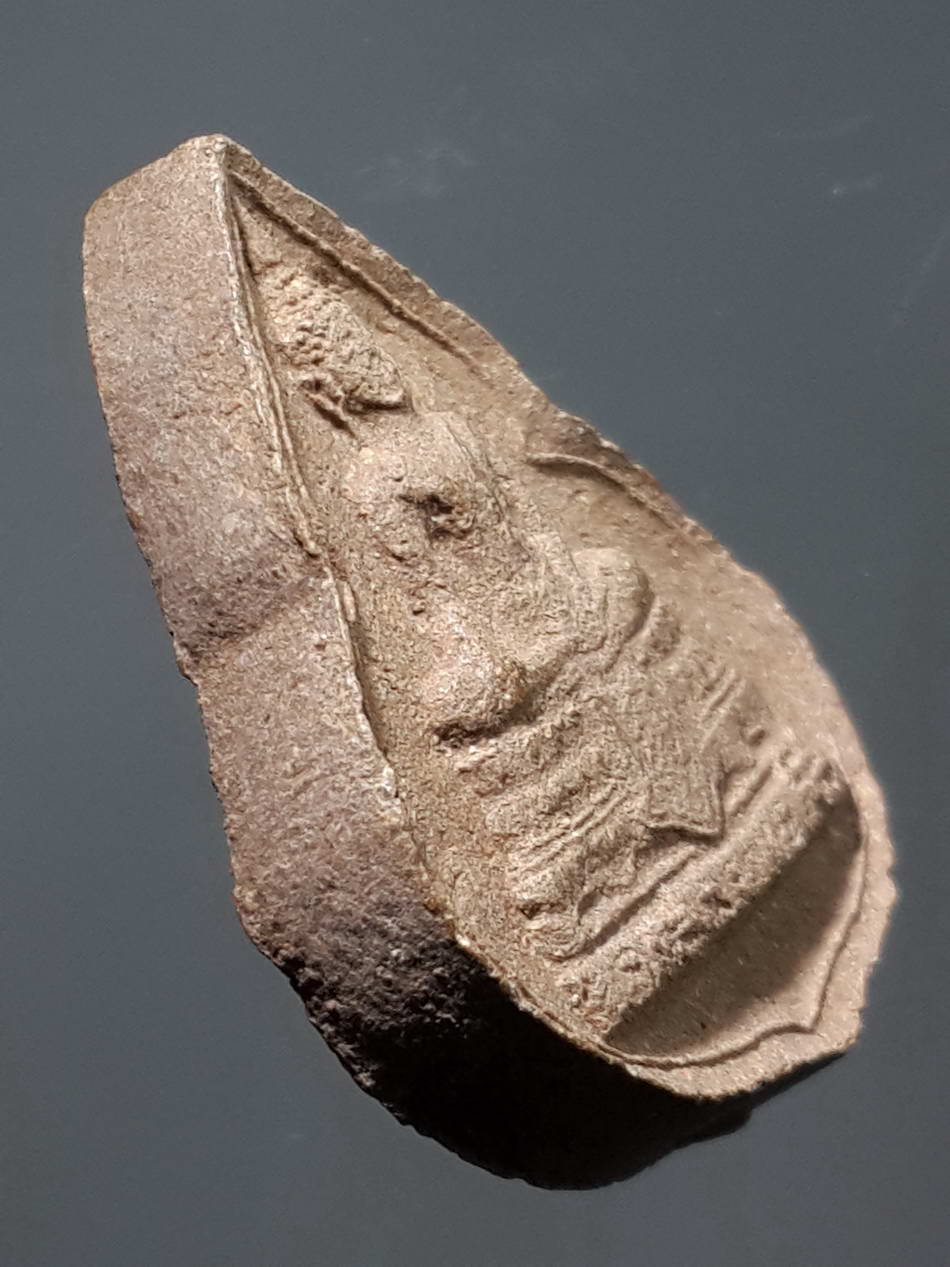 รหัสสินค้า พิจิตร 041 พระกลีบบัวเนื้อผงผสมว่าน พิมพ์พระพุทธ หลวงพ่อลือ วัดวังกลม จังหวัดพิจิตร พระรายการนี้ให้เช่าบูชาแล้ว