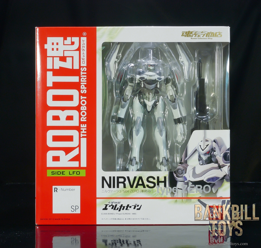 ยูเรก้า เซเว่น Eureka Seven Bandai Premium Bandai Tamashii Web Shop Limited The Robot Spirits <SIDE LFO> R-SP Nirvash Type Zero [Military Ver.]