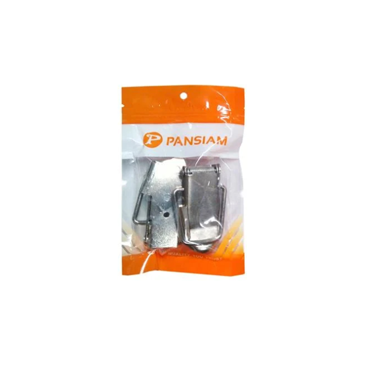 PANSIAM ตัวห่วงล็อค สแตนเลส พร้อมสายยูคล้องกุญแจ ใหญ่ LSSL-005