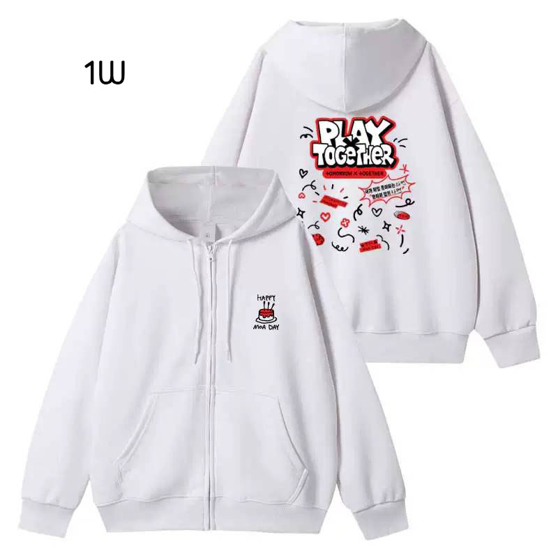 เสื้อกันหนาว TXT : HAPPY MOA DAY PLAY X TOGETHER