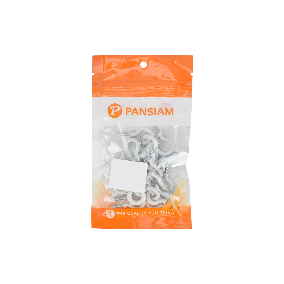 PANSIAM ตะขอตัวซี หุ้มพีวีซี 3/4"SC-34PVC-POL24