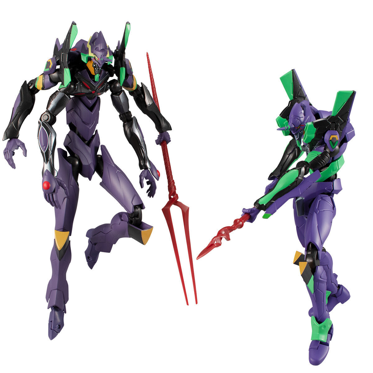 <Preorderปิดรับที่ 4คิว >เปิดรับPreorder มัดจำ 400 บาท P-bandai EVA-FRAME EVANGELION NEW THEATRICAL EDITION: UNIT 01 VS UNIT 13 SET W/O GUM