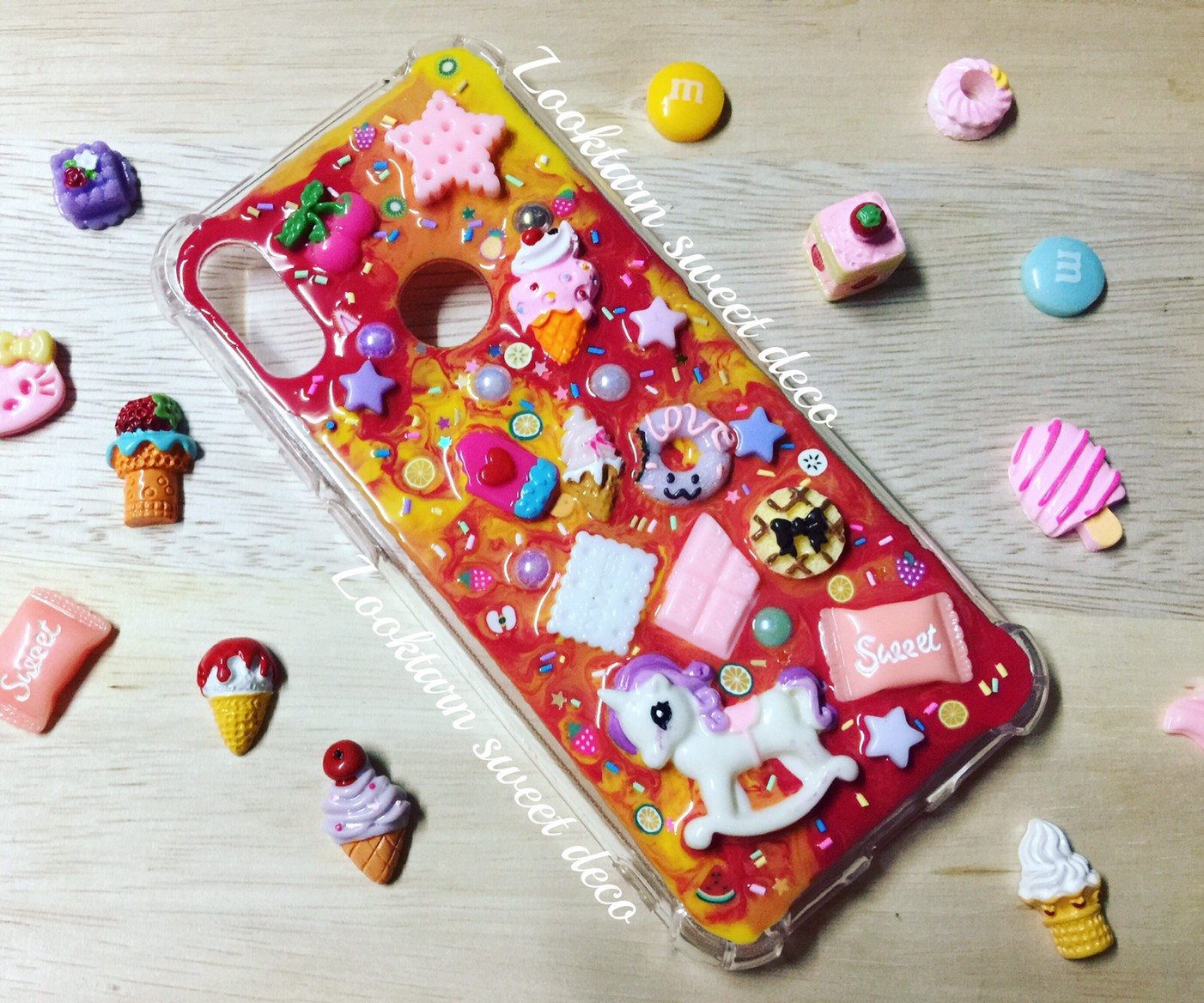 เคสสีแดง เหลือง ส้ม
